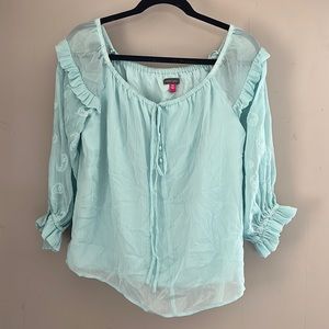 Vince Camuto | Mint Blouse